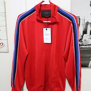 ZARA MAN SIDE STRIPES TRACK JACKET